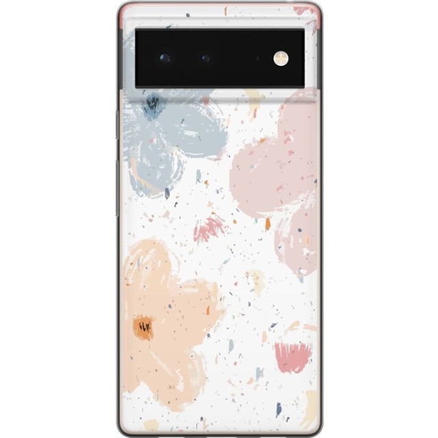 Mobiele hoes voor Google Pixel 6 met Bloemen ontwerp