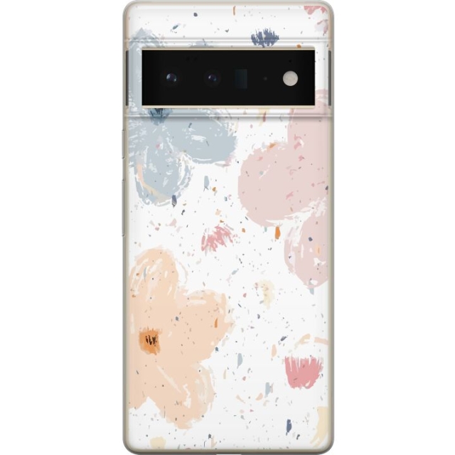 Mobiele hoes voor Google Pixel 6 Pro met Bloemen ontwerp
