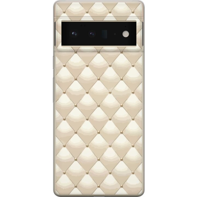 Mobiele hoes voor Google Pixel 6 Pro met Goudglans ontwerp