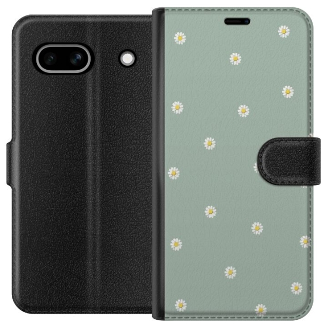 Portemonnee-hoesje voor Google Pixel 7a met Priesterkragen ontwerp