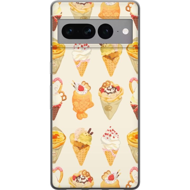 Mobiele hoes voor Google Pixel 7 Pro met Glasachtig ontwerp