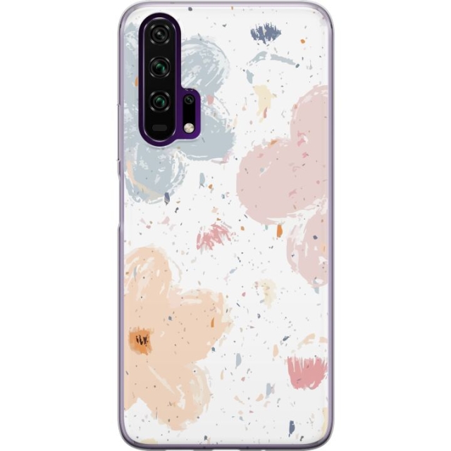 Mobiele hoes voor Honor 20 Pro met Bloemen ontwerp