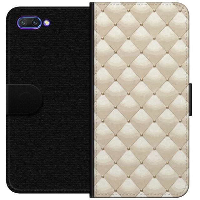 Portemonnee-hoesje voor Honor 10 met Goudglans ontwerp