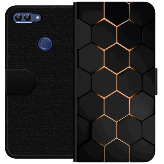 Portemonnee-hoesje voor Huawei P smart met Luxe Patroon ontwerp