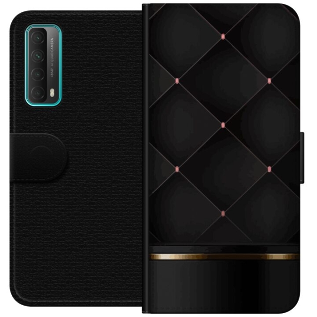 Portemonnee-hoesje voor Huawei P smart 2021 met Luxe lijn ontwerp