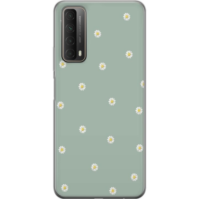Mobiele hoes voor Huawei P smart 2021 met Priesterkragen ontwerp