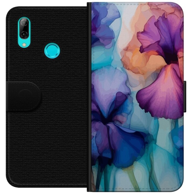 Portemonnee-hoesje voor Huawei P smart 2019 met Magische bloemen ontwerp