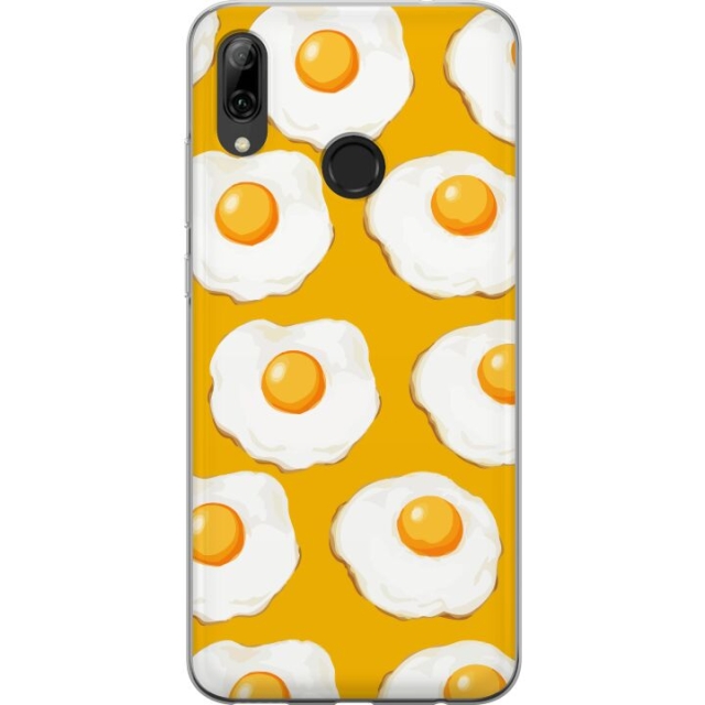 Mobiele hoes voor Huawei P smart 2019 met Gebakken ei ontwerp