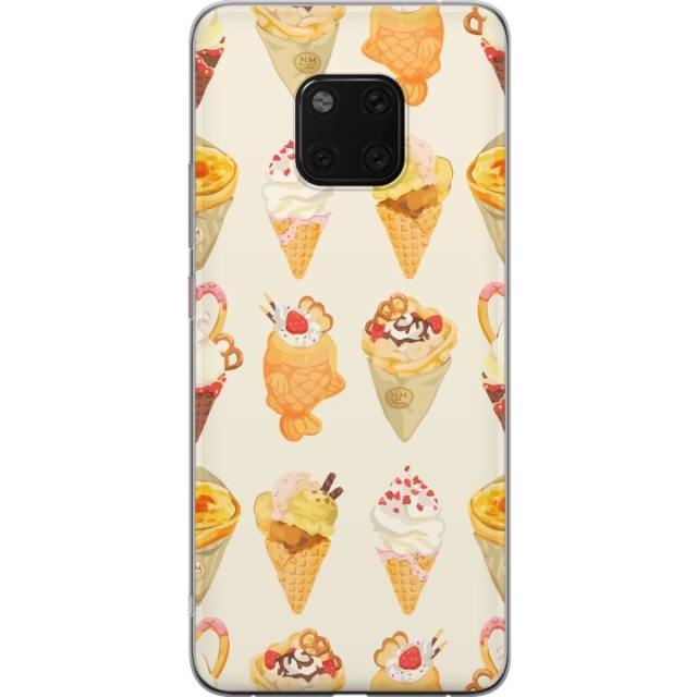 Mobiele hoes voor Huawei Mate 20 Pro met Glasachtig ontwerp