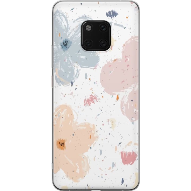 Mobiele hoes voor Huawei Mate 20 Pro met Bloemen ontwerp