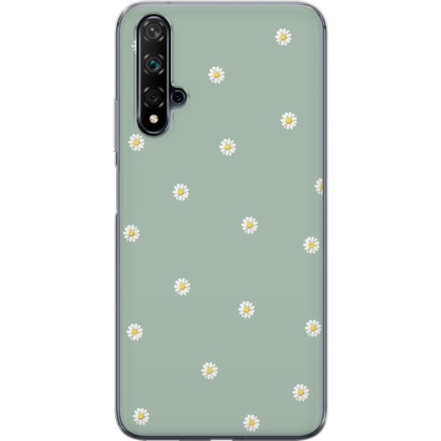 Mobiele hoes voor Huawei nova 5T met Priesterkragen ontwerp