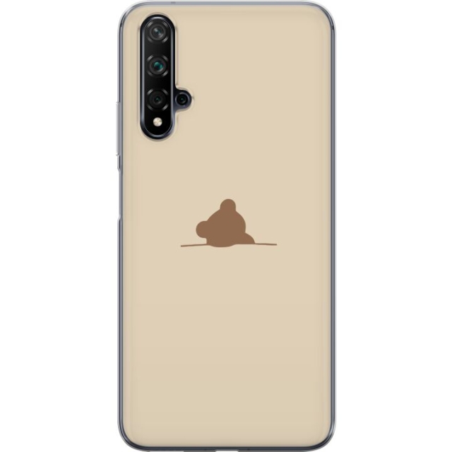 Mobiele hoes voor Huawei nova 5T met Nalle ontwerp
