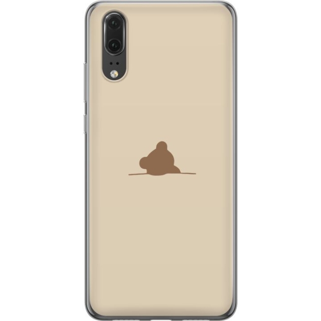 Mobiele hoes voor Huawei P20 met Nalle ontwerp