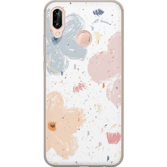Mobiele hoes voor Huawei P20 lite met Bloemen ontwerp