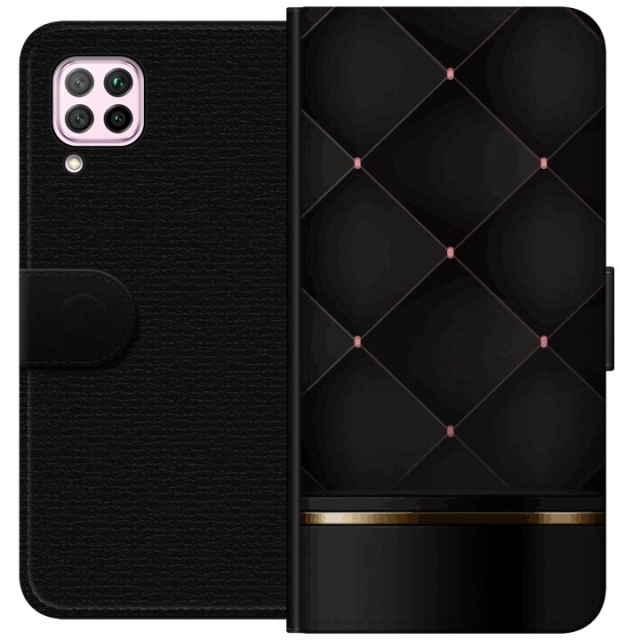 Portemonnee-hoesje voor Huawei P40 lite met Luxe lijn ontwerp