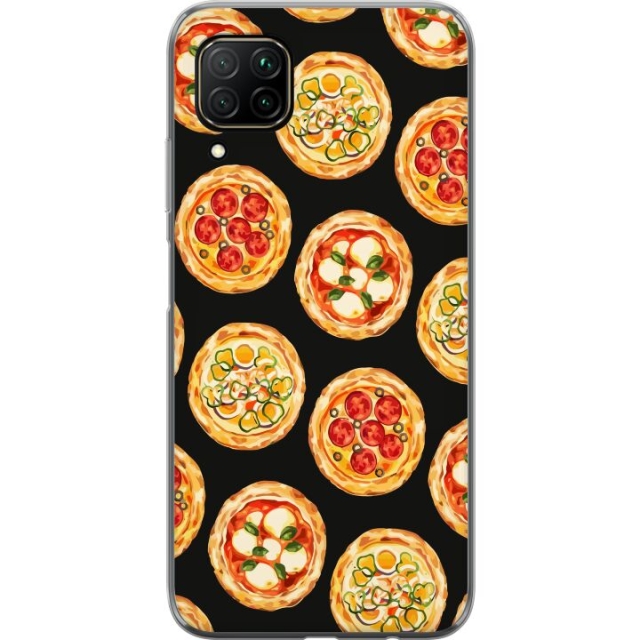 Mobiele hoes voor Huawei P40 lite met Pizza ontwerp