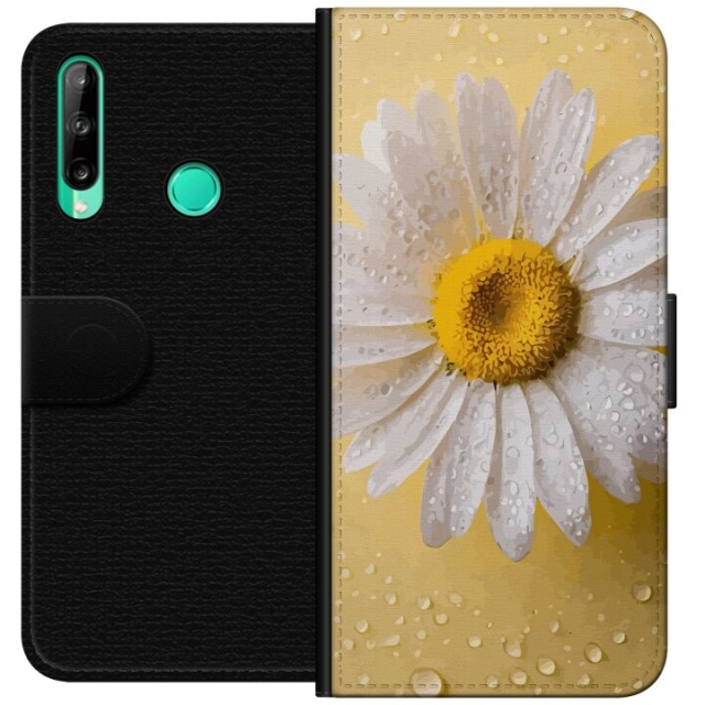 Portemonnee-hoesje voor Huawei P40 lite E met Porseleinbloem ontwerp