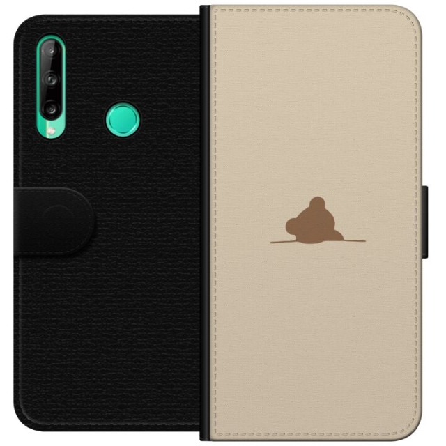 Portemonnee-hoesje voor Huawei P40 lite E met Nalle ontwerp