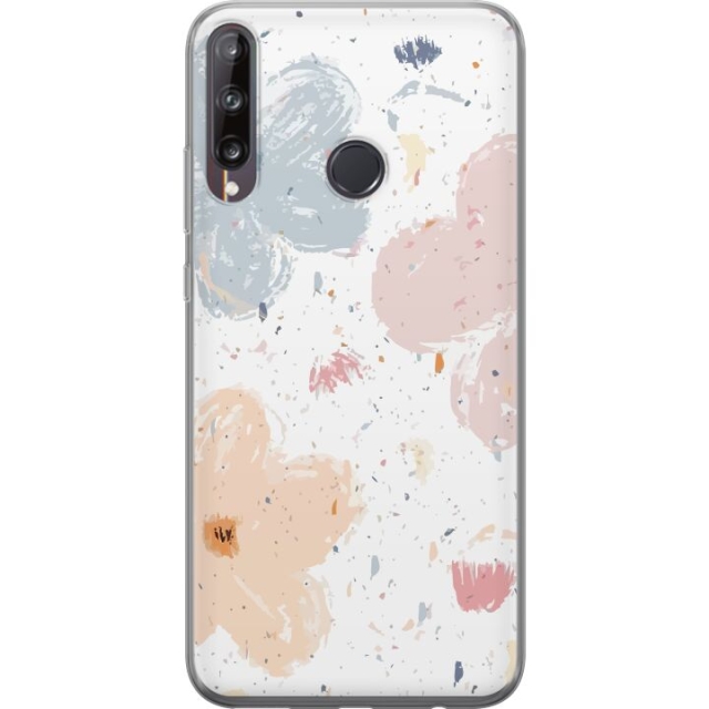 Mobiele hoes voor Huawei P40 lite E met Bloemen ontwerp