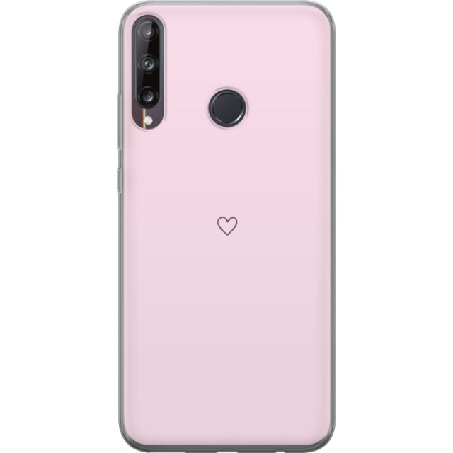 Mobiele hoes voor Huawei P40 lite E met Hart ontwerp
