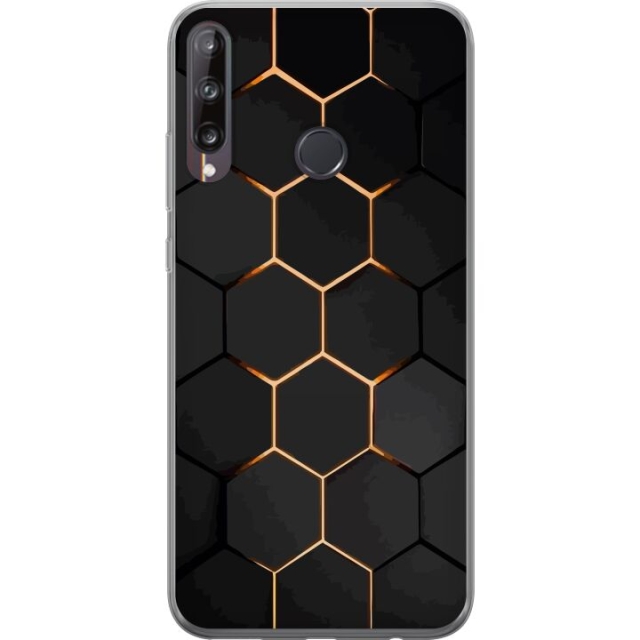 Mobiele hoes voor Huawei P40 lite E met Luxe Patroon ontwerp