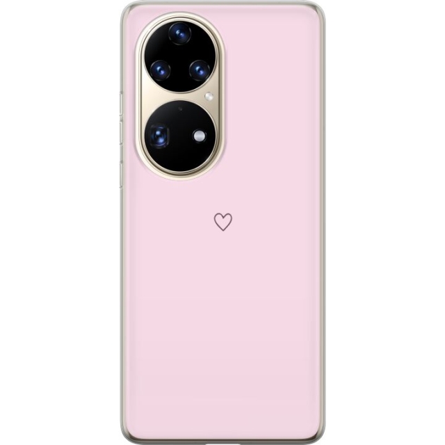 Mobiele hoes voor Huawei P50 Pro met Hart ontwerp