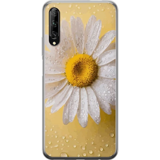 Mobiele hoes voor Huawei P smart Pro 2019 met Porseleinbloem ontwerp