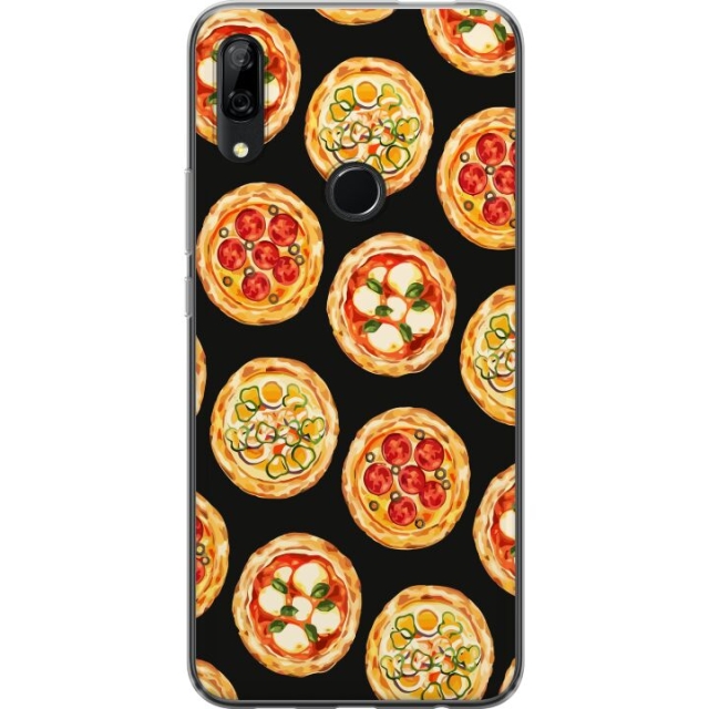 Mobiele hoes voor Huawei P Smart Z met Pizza ontwerp