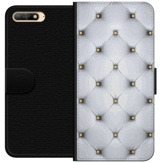 Portemonnee-hoesje voor Huawei Y6 (2018) met Luxe ontwerp
