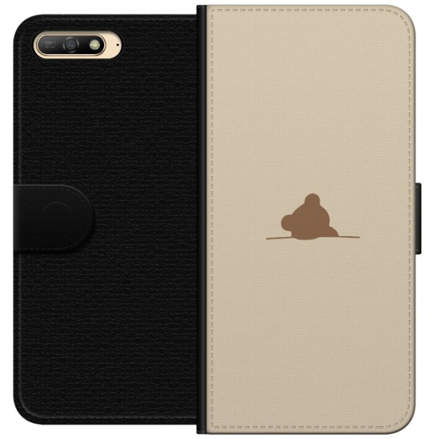 Portemonnee-hoesje voor Huawei Y6 (2018) met Nalle ontwerp