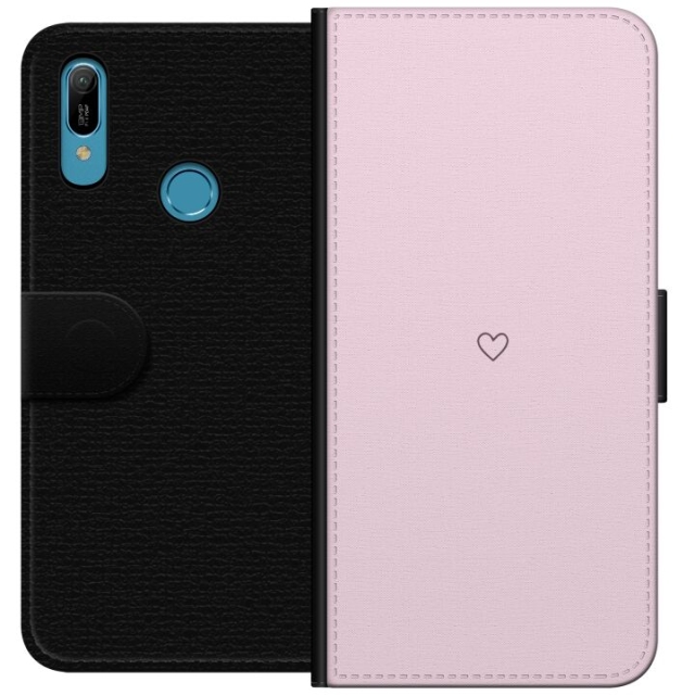 Portemonnee-hoesje voor Huawei Y6 (2019) met Hart ontwerp
