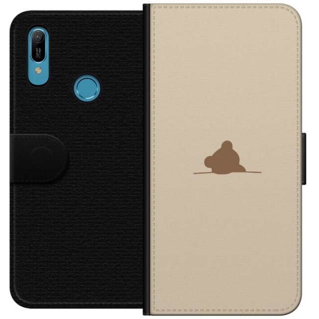 Portemonnee-hoesje voor Huawei Y6 (2019) met Nalle ontwerp