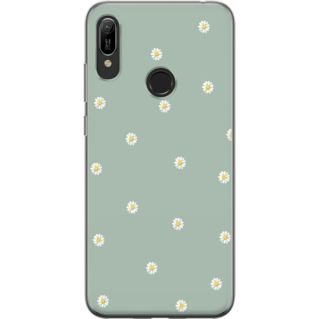 Mobiele hoes voor Huawei Y6 (2019) met Priesterkragen ontwerp