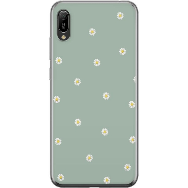 Mobiele hoes voor Huawei Y6 Pro (2019) met Priesterkragen ontwerp