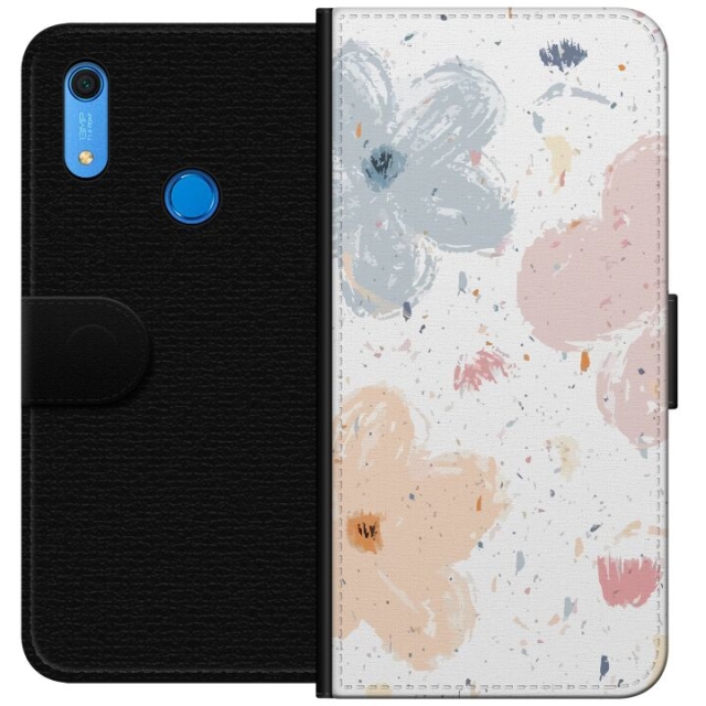 Portemonnee-hoesje voor Huawei Y6s (2019) met Bloemen ontwerp