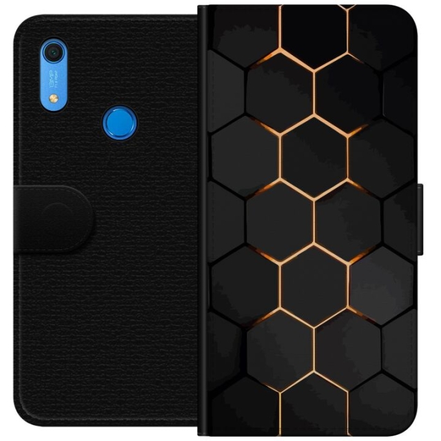 Portemonnee-hoesje voor Huawei Y6s (2019) met Luxe Patroon ontwerp