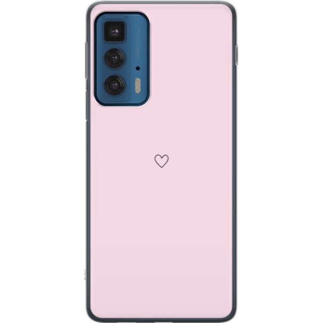 Mobiele hoes voor Motorola Edge 20 Pro met Hart ontwerp