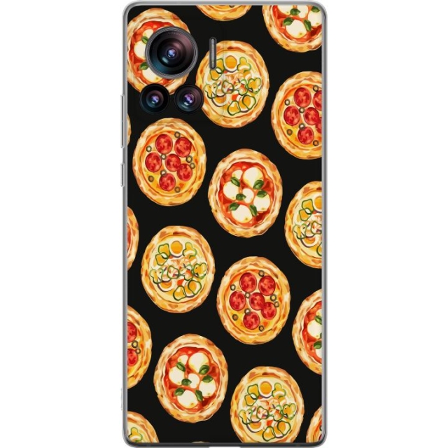 Mobiele hoes voor Motorola Edge 30 Ultra met Pizza ontwerp