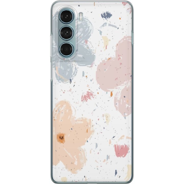 Mobiele hoes voor Motorola Moto G200 5G met Bloemen ontwerp
