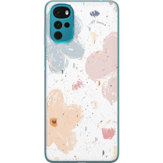 Mobiele hoes voor Motorola Moto G22 met Bloemen ontwerp