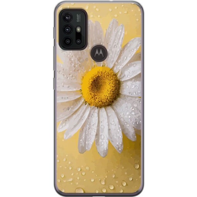 Mobiele hoes voor Motorola Moto G30 met Porseleinbloem ontwerp