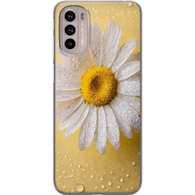 Mobiele hoes voor Motorola Moto G41 met Porseleinbloem ontwerp