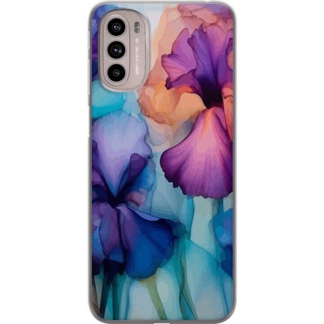 Mobiele hoes voor Motorola Moto G41 met Magische bloemen ontwerp