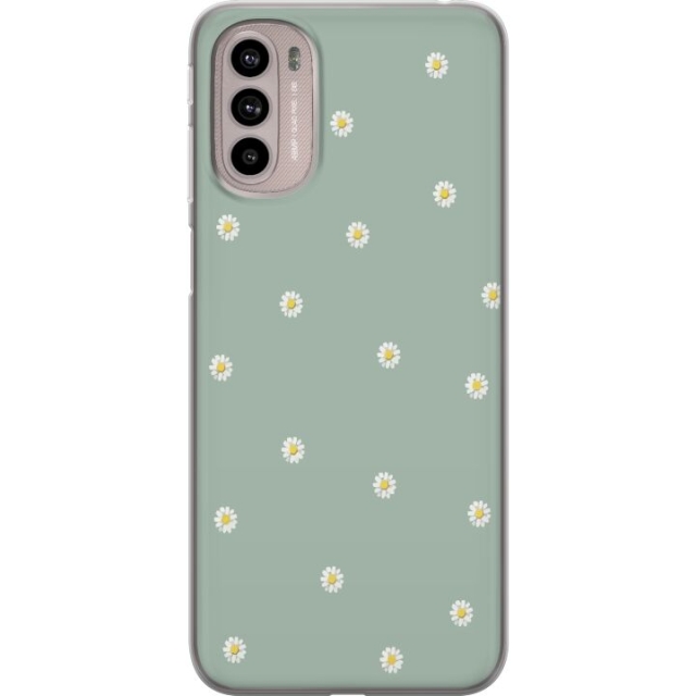 Mobiele hoes voor Motorola Moto G41 met Priesterkragen ontwerp