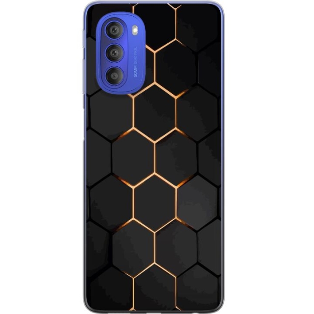 Mobiele hoes voor Motorola Moto G51 5G met Luxe Patroon ontwerp