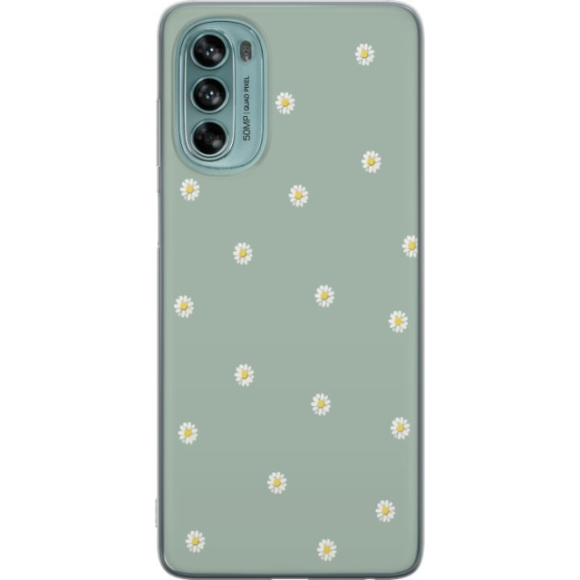 Mobiele hoes voor Motorola Moto G62 5G met Priesterkragen ontwerp