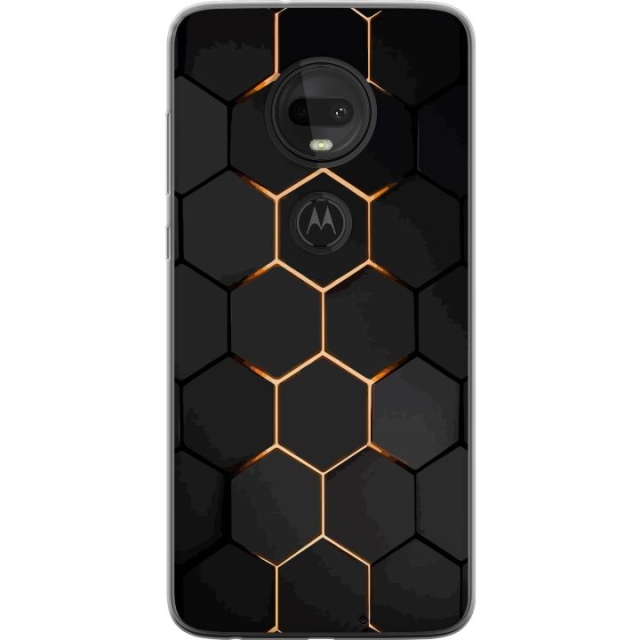 Mobiele hoes voor Motorola Moto G7 met Luxe Patroon ontwerp