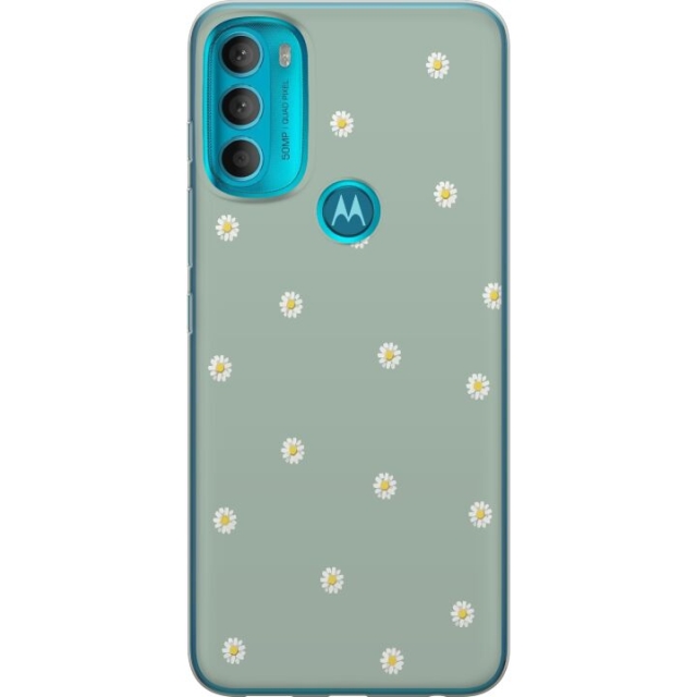 Mobiele hoes voor Motorola Moto G71 5G met Priesterkragen ontwerp