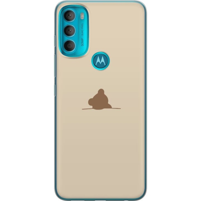 Mobiele hoes voor Motorola Moto G71 5G met Nalle ontwerp