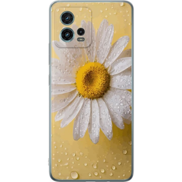 Mobiele hoes voor Motorola Moto G72 met Porseleinbloem ontwerp